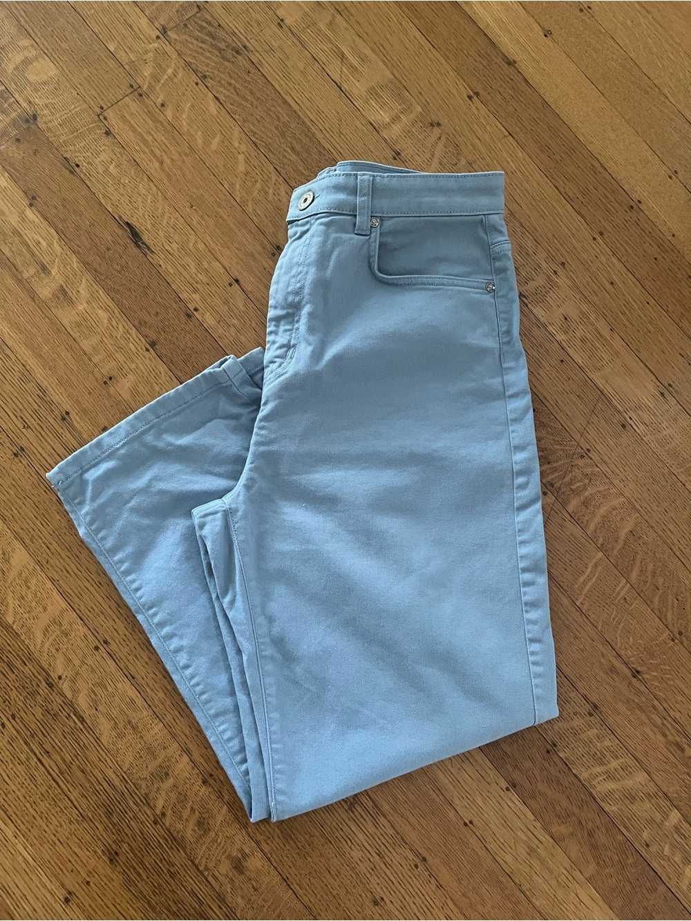 MaxMara Light Blue Straight-Leg Jeans